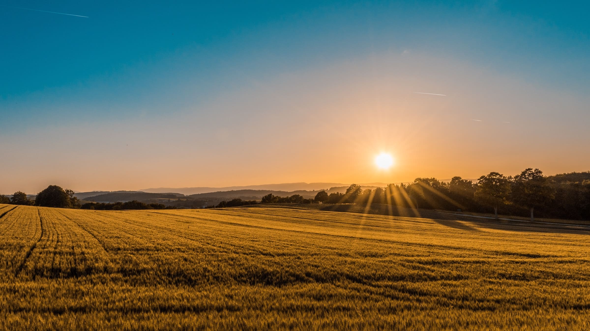 Bild von Sonnenuntergang